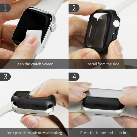 Screen Protector Case for Apple Watch - Pink - Picture 7 of 7